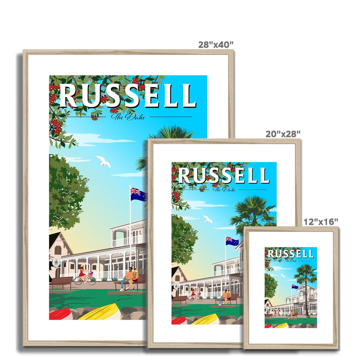 Russell - The Duke Framed & Mounted Print