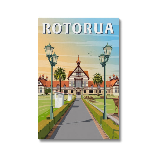 Rotorua Museum and Gardens Canvas