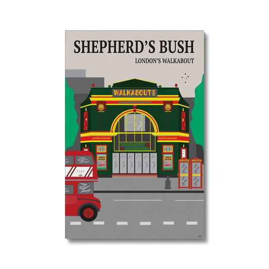 Shepherd's Bush Walkabout, London Canvas