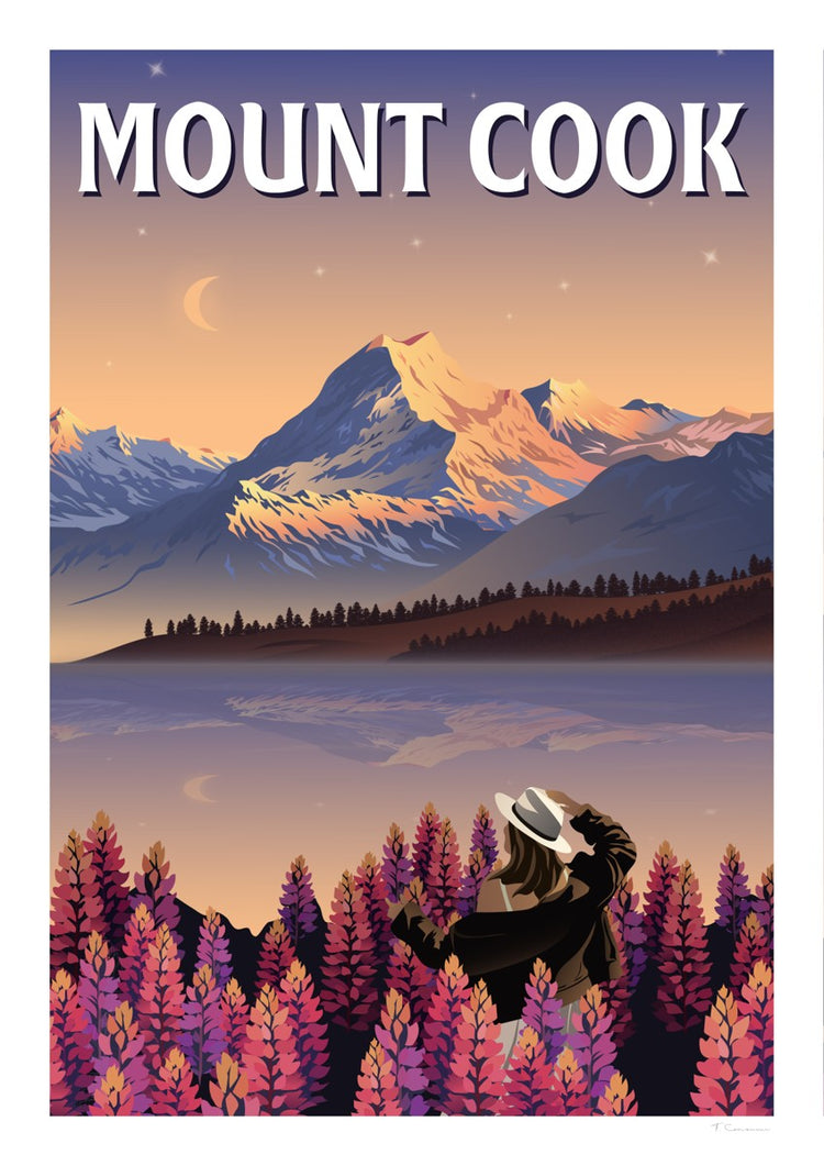 Mount Cook Lupins