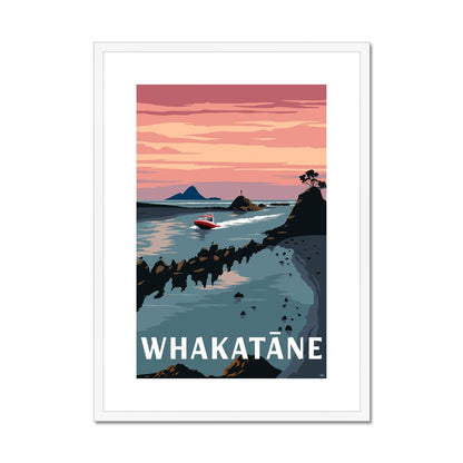 Whakatane Framed & Mounted Print