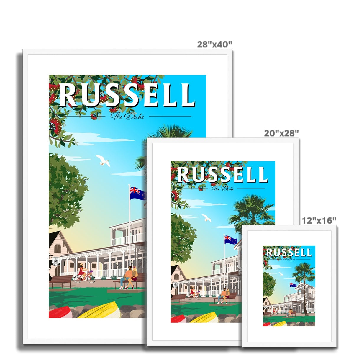 Russell - The Duke  Framed & Mounted Print