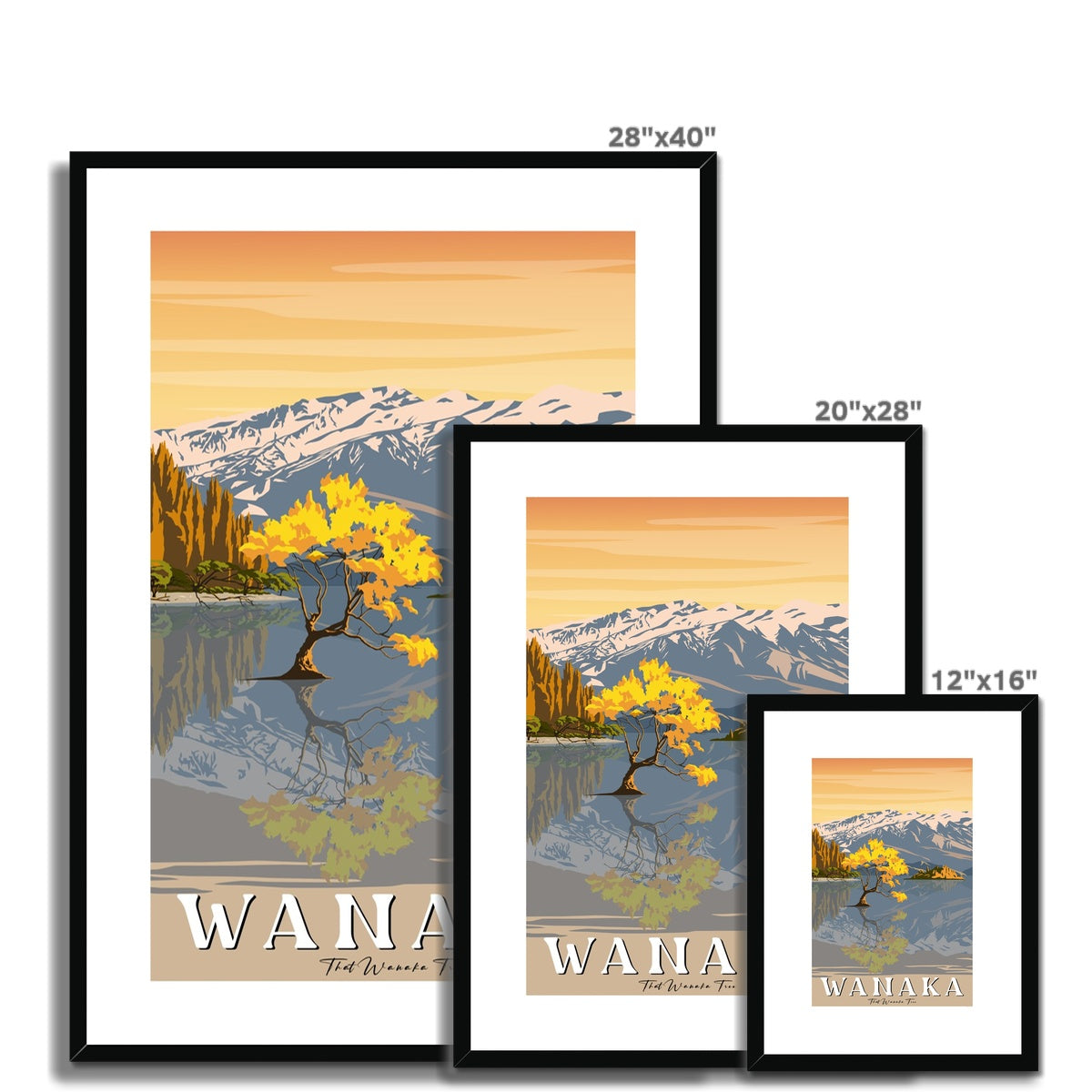 Wanaka Framed & Mounted Print