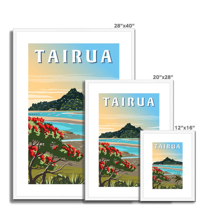 Tairua Framed & Mounted Print