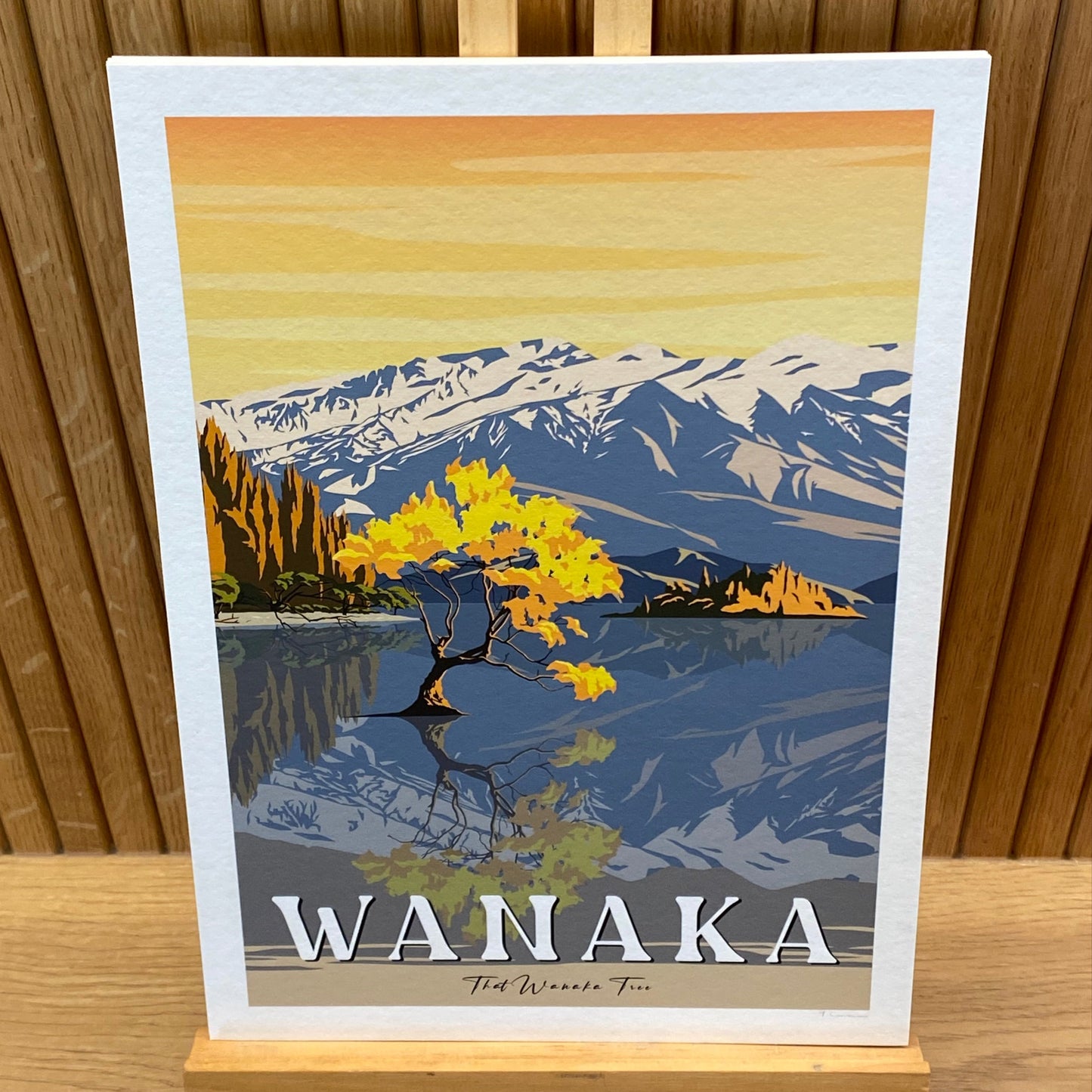 That Wanaka Tree - Wanaka - Travel Poster, New Zealand