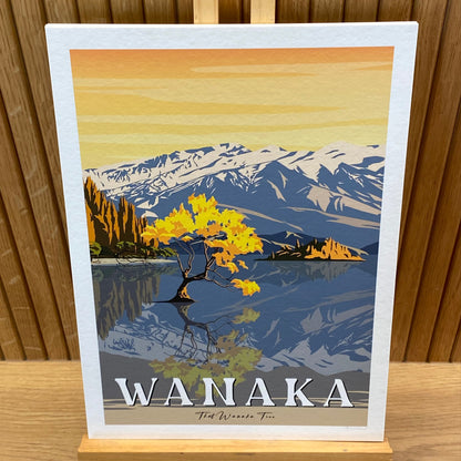 That Wanaka Tree - Wanaka - Travel Poster, New Zealand