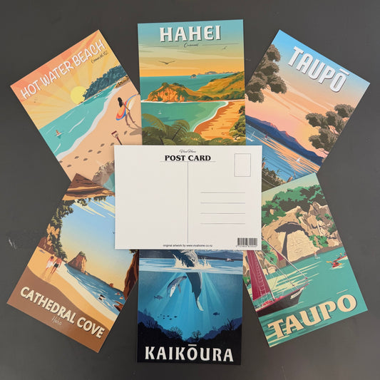 Postcards - Waikato/Coromandel Region
