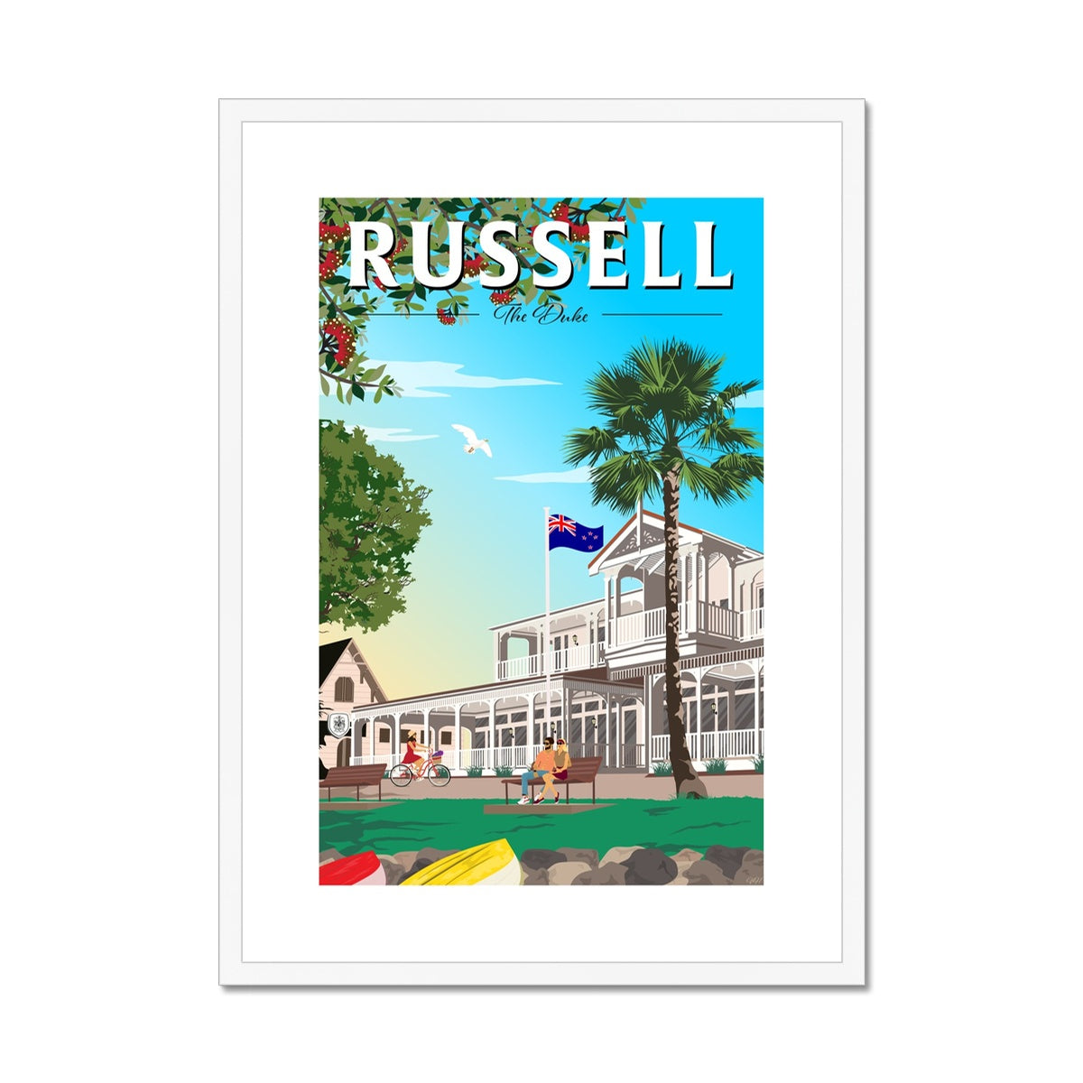 Russell - The Duke  Framed & Mounted Print