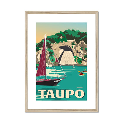 Taupo Framed & Mounted Print