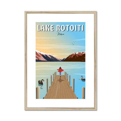 Lake Rotoiti, Nelson Framed & Mounted Print