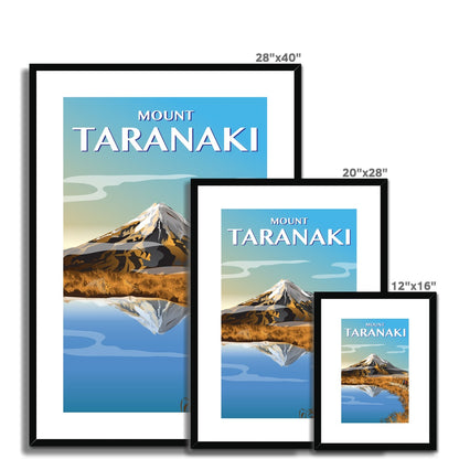 Taranaki  Framed & Mounted Print